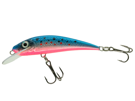 Wobler Usak River Custom Baits Fury 5 cm | Blue Trout #T004